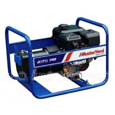 Бензогенератор MasterYard MG3400R ACCESS 2.7 кВт в Омске
