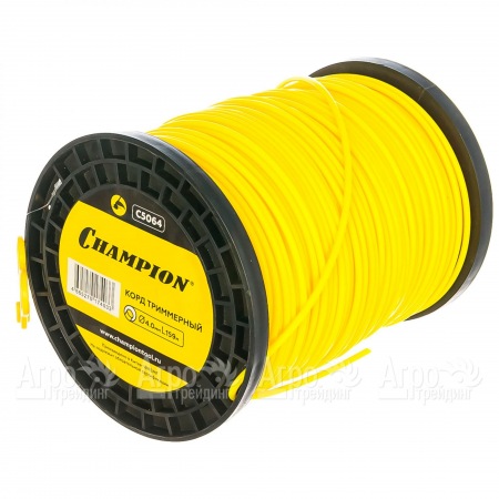 Корд триммерный Champion Round 4.0мм, 159м (круглый)+нож  в Омске