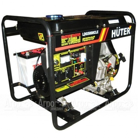 Дизельгенератор Huter LDG5000CLE 4.2 кВт в Омске
