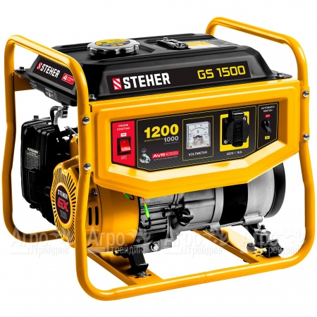 Бензогенератор Steher GS-1500 1 кВт в Омске