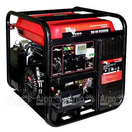 Инверторный генератор RedVerg RD-IG7100HE 6.5 кВт в Омске
