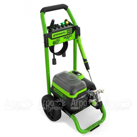Мойка высокого давления GreenWorks 5106207 (без аккумулятора и зарядного устройства) в Омске