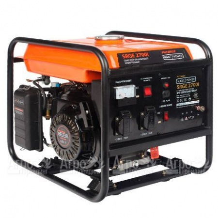 Инверторный генератор Patriot MaxPower SRGE 2700i 2.2 кВт в Омске