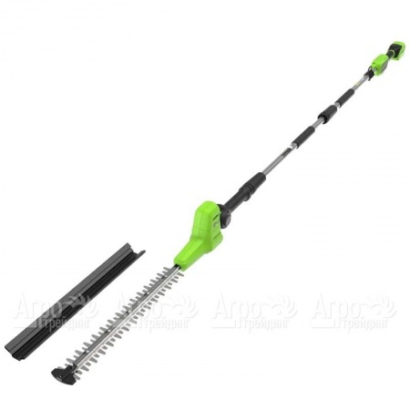 Аккумуляторный кусторез GreenWorks G24PH511 (без аккумулятора и зарядного устройства) в Омске
