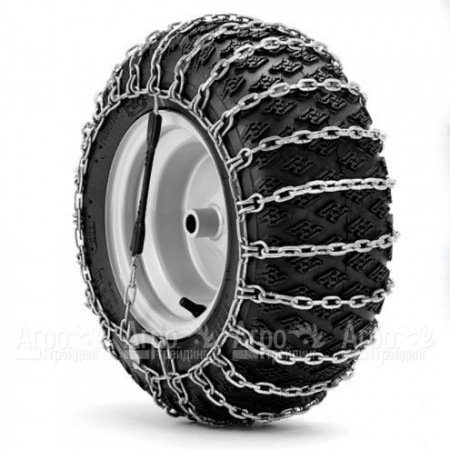 Цепи на колеса 16Х6,5-8&quot; для райдеров Husqvarna R 316T, R 213C  в Омске