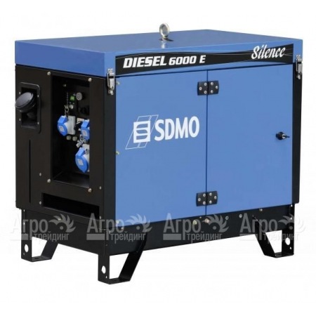 Дизельгенератор SDMO Diesel 6000 E Silence 5.2 кВт в Омске
