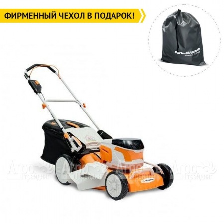 Газонокосилка аккумуляторная Villartec MA4046 SET AM402 + AC402 в Омске