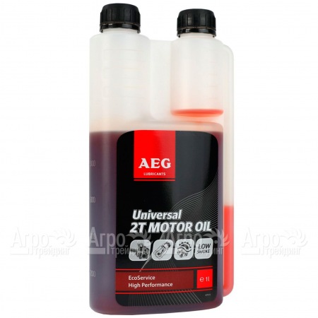 Масло минеральное Universal AEG 2T Motor Motor Oil API TC 1 л для 2-х тактных двигателей  в Омске
