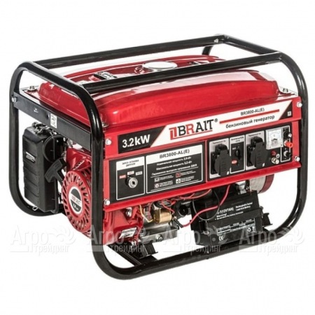 Бензогенератор Brait BR3800-CU 2.9 кВт  в Омске