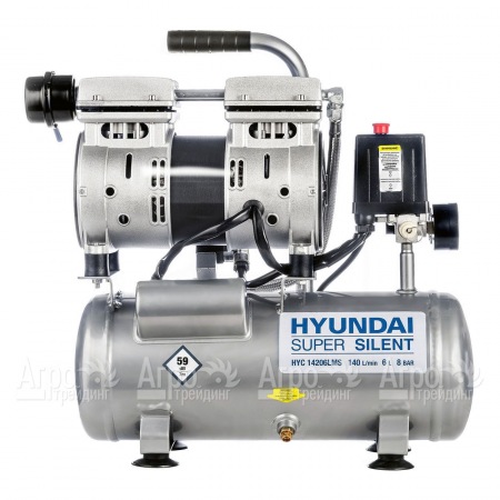 Компрессор поршневой безмасляный Hyundai HYC 14206LMS в Омске