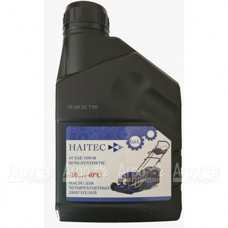 Масло полусинтетическое Haitec 4T 10w40 0.6 л для четырехтактных двигателей в Омске