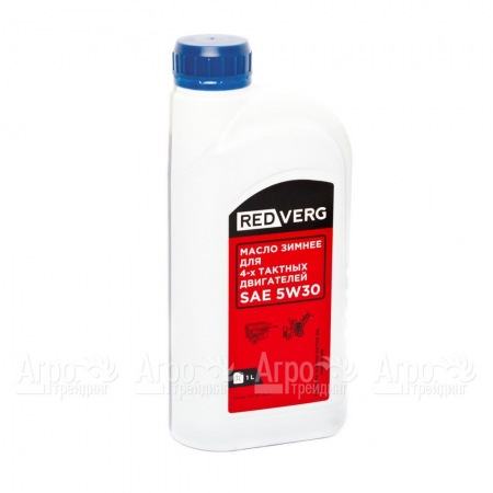 Масло зимнее RedVerg SAE 5W30 1 л для 4-х тактных двигателей в Омске