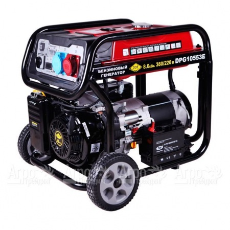 Бензогенератор DDE DPG10553E 7.5 кВт  в Омске