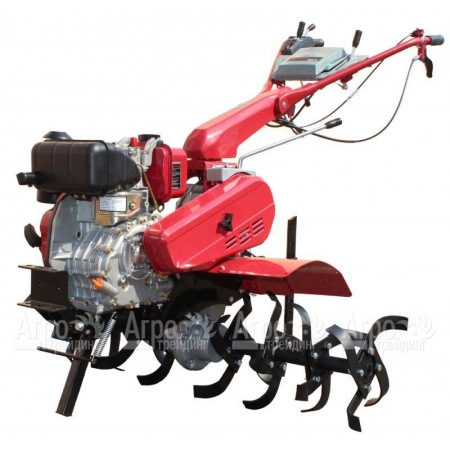 Мотоблок AgroStar AS 610 с двигателем AgroMotor 178 F 7 л.с. (с колесами 4х8) (фрезы в комплекте) в Омске