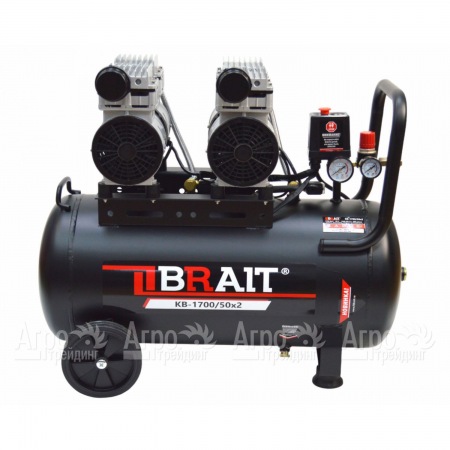 Компрессор безмаслянный Brait KB-1700/50X2 в Омске