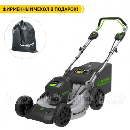 Газонокосилка аккумуляторная GreenWorks GC82LM46SP (без батареи и зарядного устройства) в Омске