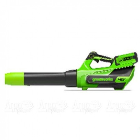 Воздуходувка аккумуляторная GreenWorks 40V 2408207 (без аккумулятора и зарядного устройства) в Омске