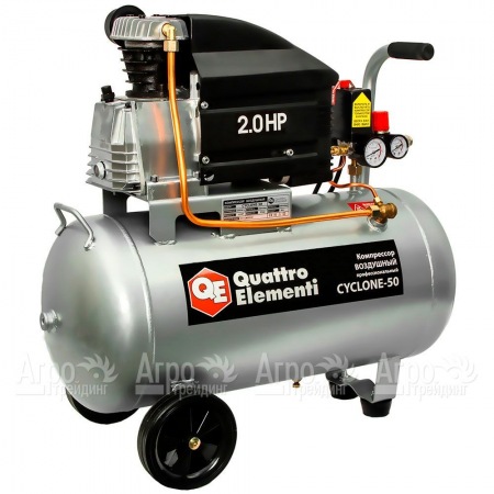 Компрессор поршневой Quattro Elementi Cyclone-50 в Омске
