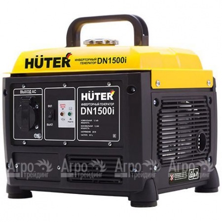 Бензогенератор инверторный Huter DN1500i 1.1 кВт в Омске