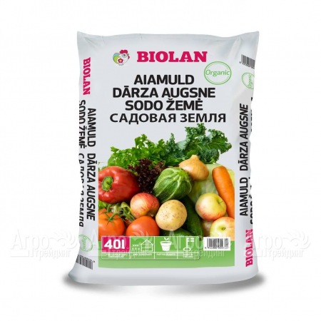 Садовая земля Organic Biolan 40 л в Омске