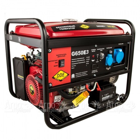Бензогенератор DDE G650E3 6 кВт  в Омске