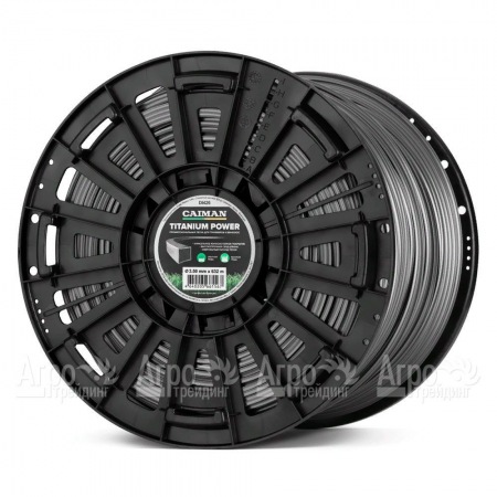 Профессиональная леска Titanium Power квадрат 3.5 мм 632 м для триммеров Caiman  в Омске