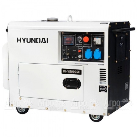 Дизельгенератор Hyundai DHY 8000SE 5,5 кВт в Омске