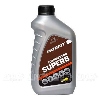 Масло Patriot Compressor OIL GTD 250/VG 100 0.946 л для компрессоров в Омске