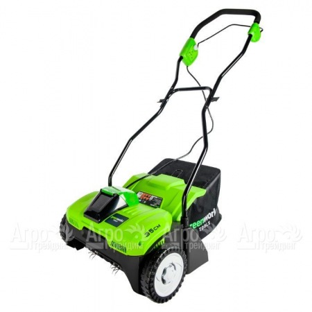 Аккумуляторный вертикуттер GreenWorks 40V (без аккумулятора и зарядного устройства) в Омске