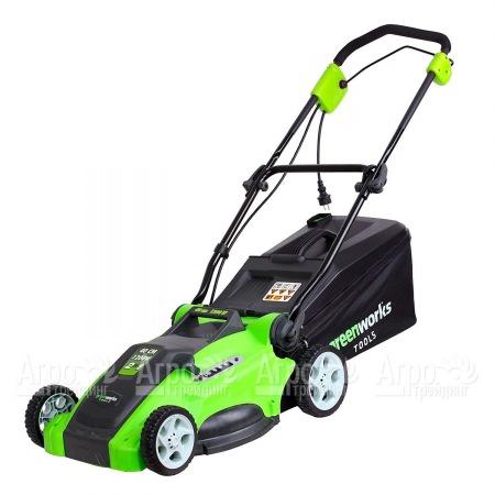 Газонокосилка электрическая GreenWorks GLM1240 1200 Вт в Омске