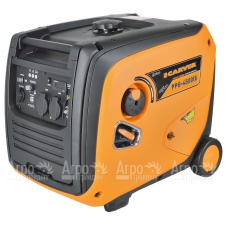 Инверторный бензогенератор Carver PPG-4500IS 3.5 кВт  в Омске