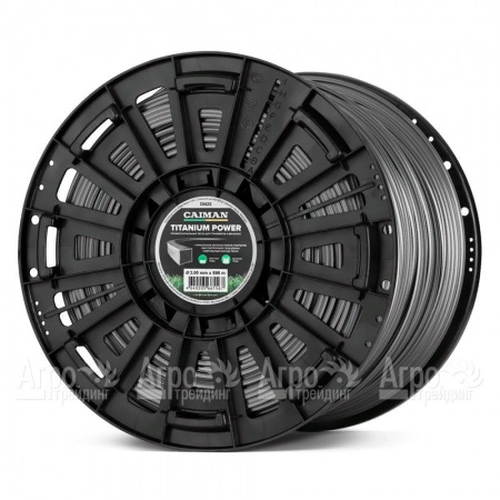 Профессиональная леска Titanium Power квадрат 3 мм 896 м для триммеров Caiman  в Омске