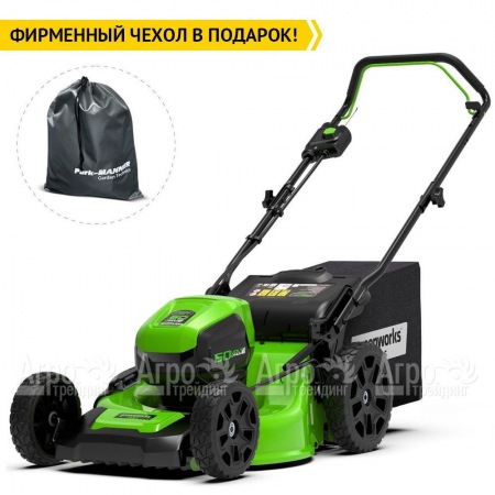 Газонокосилка аккумуляторная GreenWorks GD60LM46HP (без батареи и зарядного устройства)  в Омске