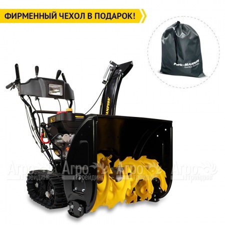 Снегоуборщик гусеничный Champion STT761E в Омске