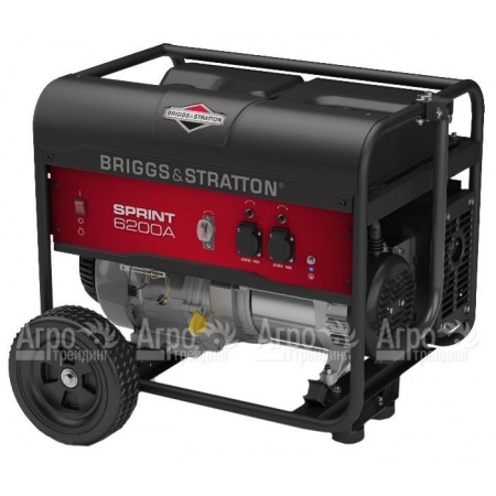 Бензогенератор Briggs&#38;Stratton Sprint 6200A 4.9 кВт в Омске