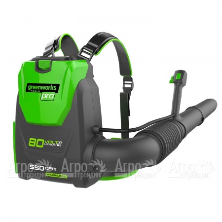 Воздуходувка аккумуляторная GreenWorks GD80BPB (без батареи и зарядного устройства)  в Омске