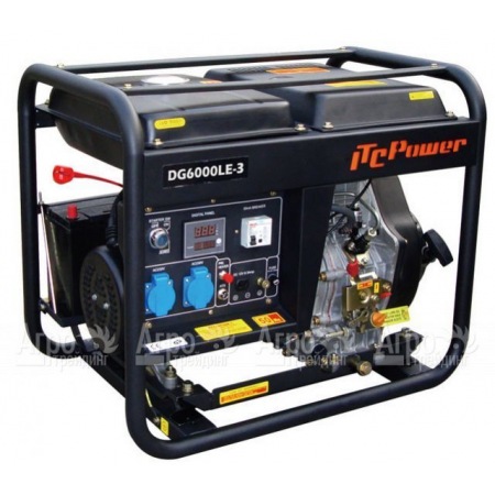 Дизельный генератор ITC Power DG6000LE-3 в Омске