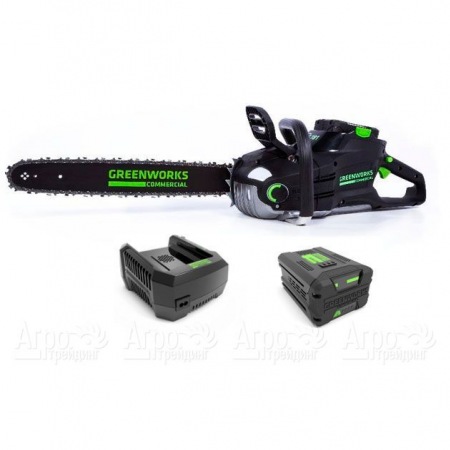 Аккумуляторная пила GreenWorks GC82CS25K2-18&quot;  в Омске