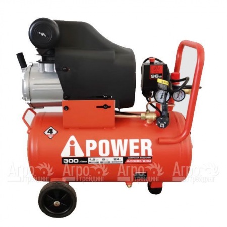 Компрессор поршневой масляный A-iPower AC300/24D  в Омске