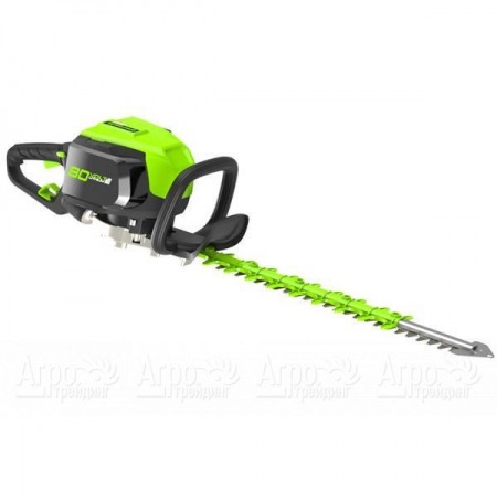Аккумуляторный кусторез GreenWorks GD80HT 80V (без батареи и зарядного устройства)  в Омске