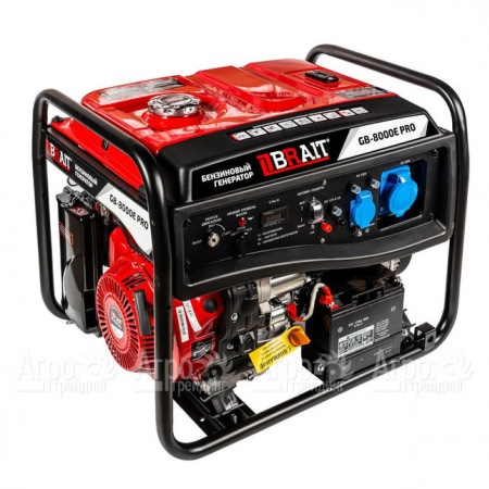 Бензогенератор Brait GB-8000E PRO 7.5 кВт  в Омске