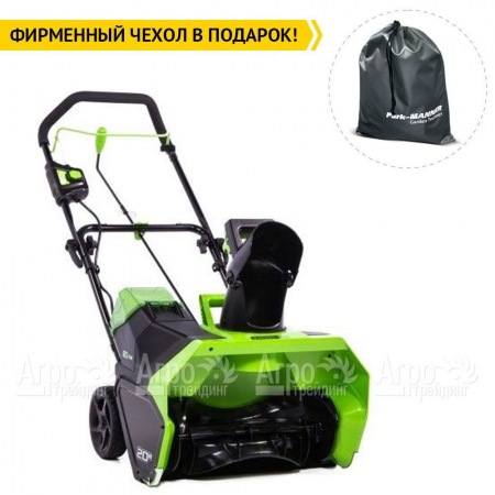 Снегоуборщик аккумуляторный GreenWorks GD60STK4  в Омске
