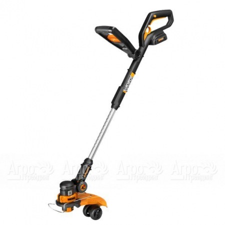 Триммер аккумуляторный Worx WG160E + комплект лески! в Омске