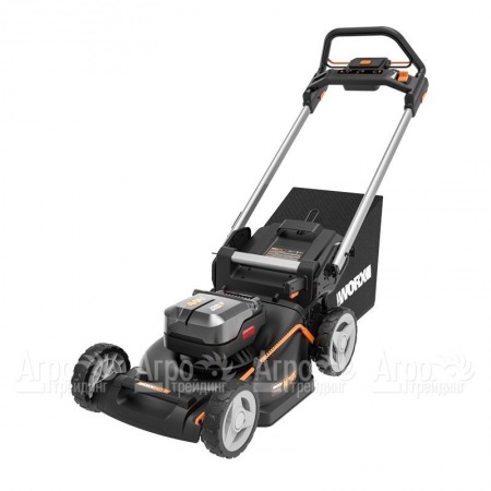 Газонокосилка аккумуляторная Worx WG749E в Омске