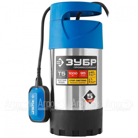 Дренажный насос Зубр НПЧ-Т5-1000-С  в Омске