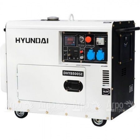 Дизельгенератор Hyundai DHY 8500SE 6.5 кВт в Омске