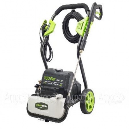 Мойка высокого давления GreenWorks GPWG8 160 бар в Омске