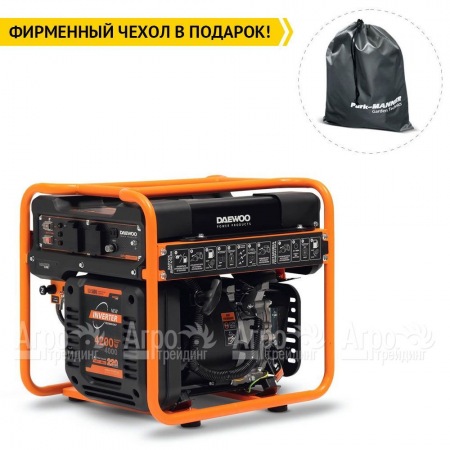 Бензиновый генератор инверторный Daewoo GDA 5600i 4 кВт в Омске