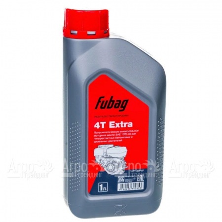 Масло моторное полусинтетическое Fubag 4Т Extra SAE 10W40 1 л для 4-тактных двигателей в Омске