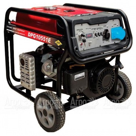Бензогенератор DDE DPG10551E 7.5 кВт  в Омске